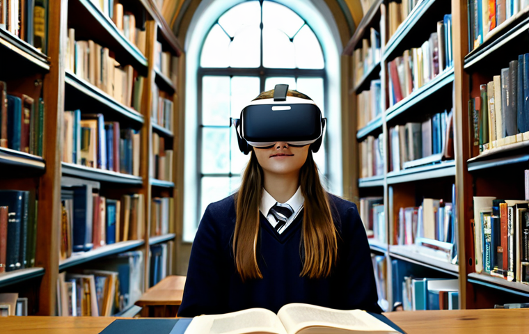 디지털 학습의 기술적 측면 - Modern Classroom with Interactive Learning**

"A bright, modern classroom setting in Germany, featur...