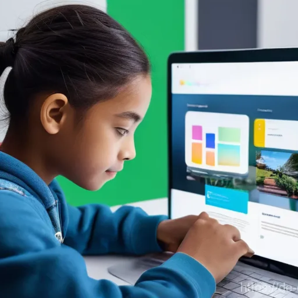 디지털 학습의 비즈니스 모델 - **Prompt:** A young student, approximately 16 years old, dressed in a comfortable yet stylish hoodie...