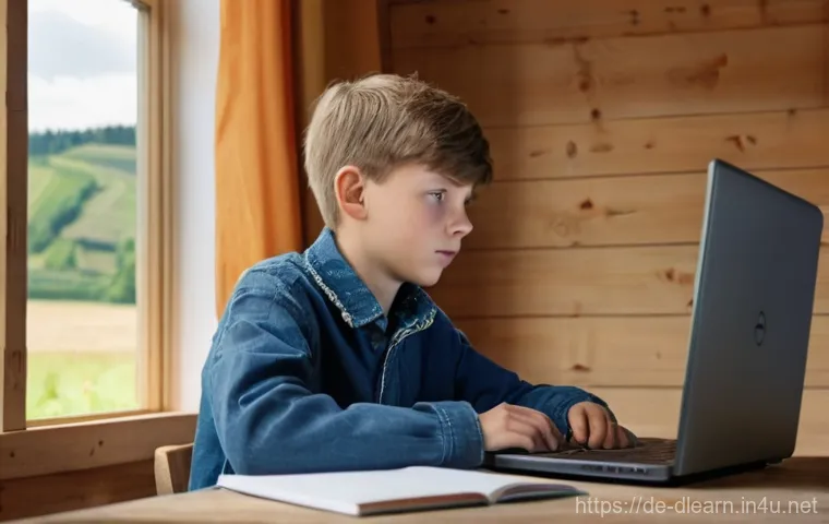 디지털 교육의 접근성 문제 - **Prompt 1: The Rural Digital Divide in Germany**
    An authentic, naturalistic photo of a young Ge...