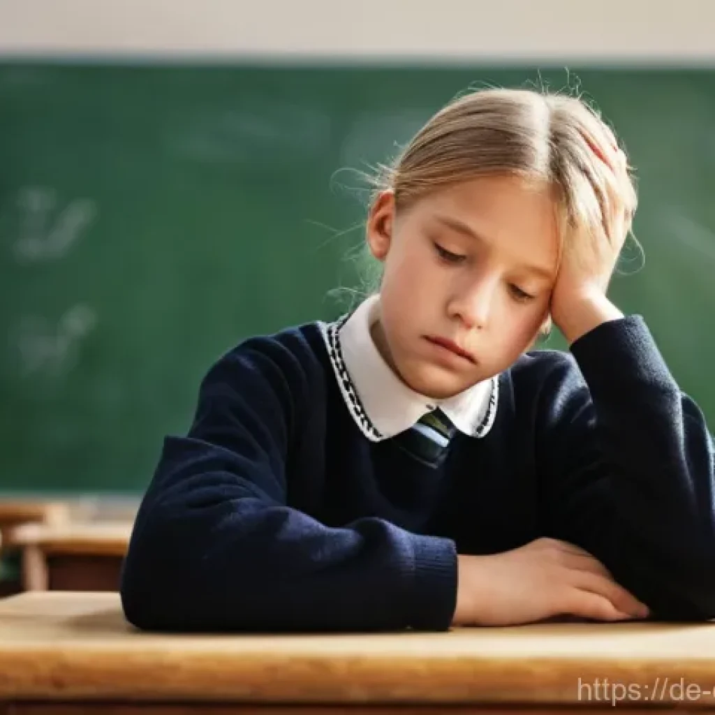 디지털 교육에서의 평가 시스템 - **Prompt 1: The Weight of Traditional Grades**
    A young German student, appearing around 14-16 ye...