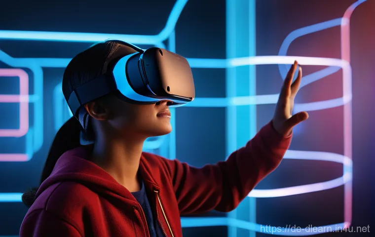 디지털 학습 리소스 - **Microlearning in Action:** A young adult, dressed in casual, modern attire, is seated comfortably ...